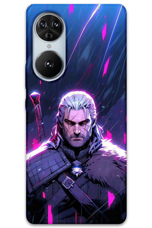 Reeder S19 Max Pro S Edge Uyumlu Geralt Desenli Telefon Kılıfı + Ekran Koruyucu - 5826