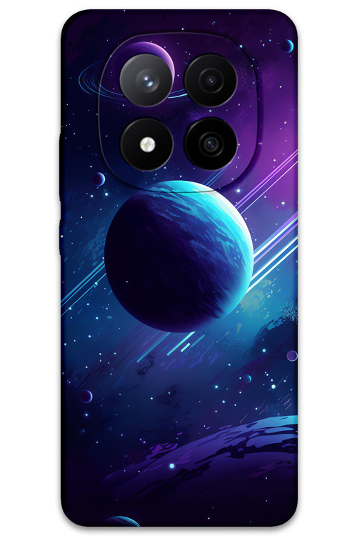 Xiaomi Redmi Note 14 Pro Plus Uyumlu Uzay Desenli Telefon Kılıfı + Ekran Koruyucu - 5866