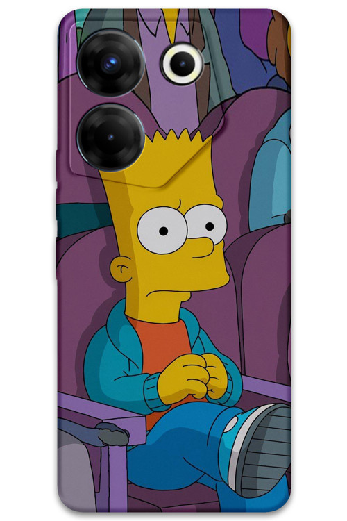 Tecno Camon 20 Uyumlu Çizgi Film Desenli Telefon Kılıfı + Ekran Koruyucu - 5821