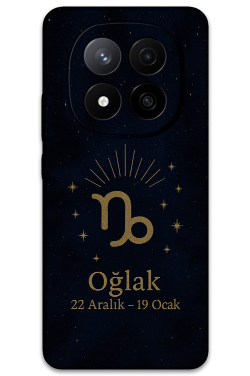Xiaomi Redmi Note 14 Pro 4G Uyumlu Oğlak Burcu Desenli Telefon Kılıfı + Ekran Koruyucu - 5777