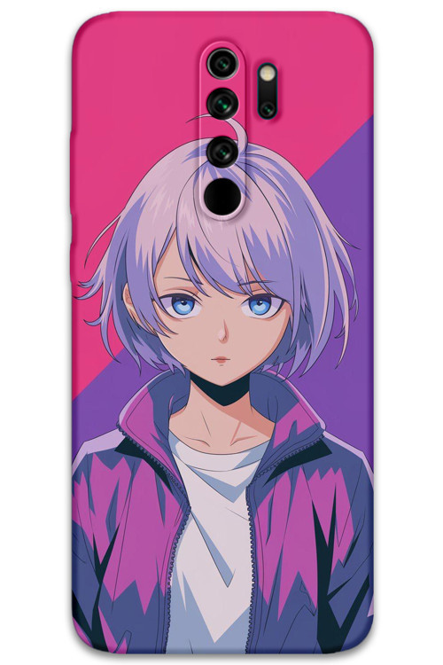 Xiaomi Redmi Note 8 Pro Uyumlu Anime Desenli Telefon Kılıfı + Ekran Koruyucu - 5742