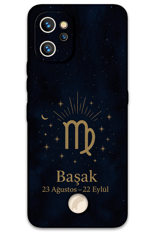 Reeder S19 Max Pro Uyumlu Başak Burcu Desenli Telefon Kılıfı + Ekran Koruyucu - 5773