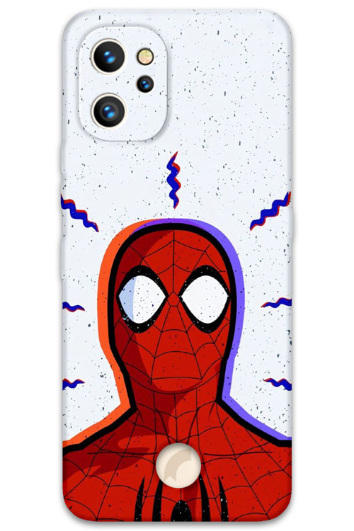 Reeder S19 Max Pro Uyumlu Spiderman Desenli Telefon Kılıfı + Ekran Koruyucu - 5830
