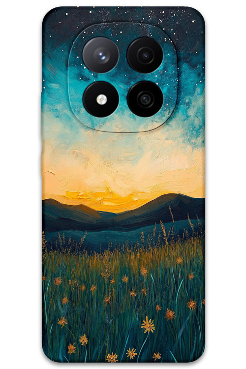 Xiaomi Redmi Note 14 Pro 5G Uyumlu Uzay Desenli Telefon Kılıfı + Ekran Koruyucu - 5871