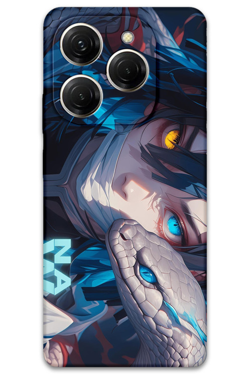 Tecno Spark 20 Pro Uyumlu Anime Desenli Telefon Kılıfı + Ekran Koruyucu - 5748