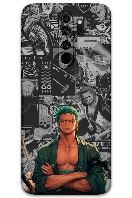 Xiaomi Redmi Note 8 Pro Uyumlu Anime Desenli Telefon Kılıfı + Ekran Koruyucu - 5756