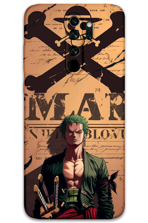 Xiaomi Redmi Note 8 Pro Uyumlu Anime Desenli Telefon Kılıfı + Ekran Koruyucu - 5755