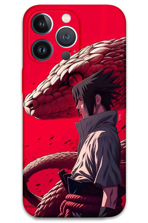 İphone 13 Pro Max Uyumlu Anime Desenli Telefon Kılıfı + Ekran Koruyucu - 5746