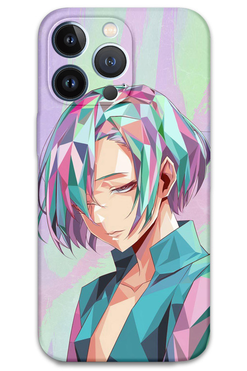 İphone 13 Pro Max Uyumlu Anime Desenli Telefon Kılıfı + Ekran Koruyucu - 5743