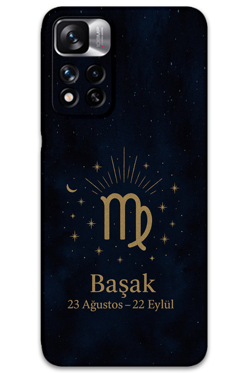 Poco M4 Pro 5G Uyumlu Başak Burcu Desenli Telefon Kılıfı + Ekran Koruyucu - 5773