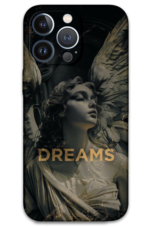 İphone 13 Pro Max Uyumlu Retro Desenli Telefon Kılıfı + Ekran Koruyucu - 5832