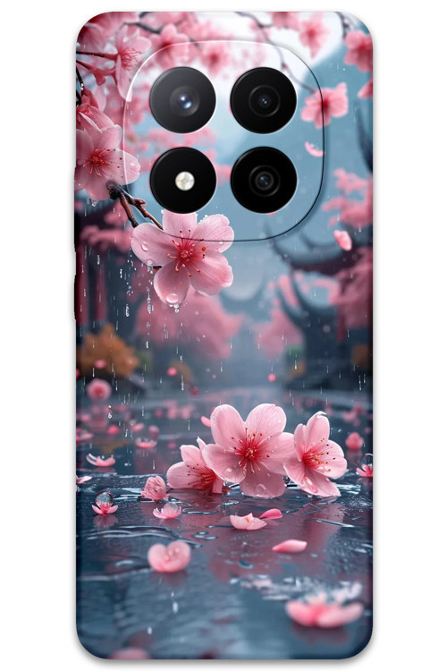 Xiaomi Redmi Note 14 Pro Plus Uyumlu Çiçek Desenli Telefon Kılıfı + Ekran Koruyucu - 5794