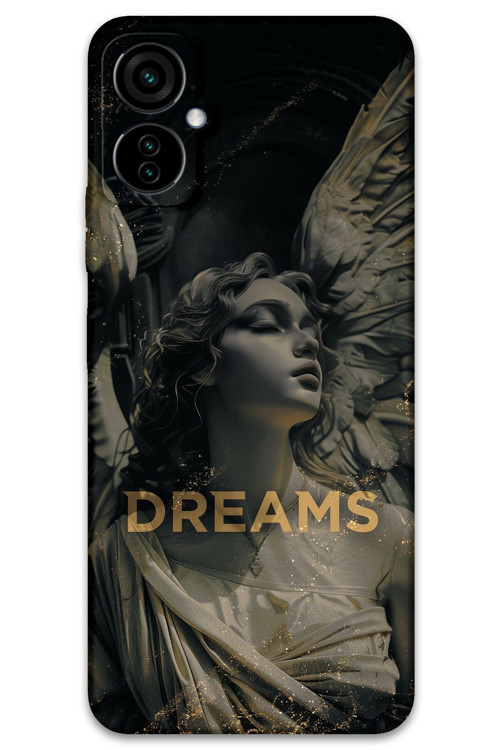 Tecno Camon 19 Neo Uyumlu Retro Desenli Telefon Kılıfı + Ekran Koruyucu - 5832