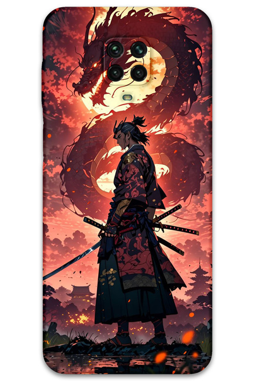 Xiaomi Redmi Note 9 Pro Uyumlu Anime Desenli Telefon Kılıfı + Ekran Koruyucu - 5751