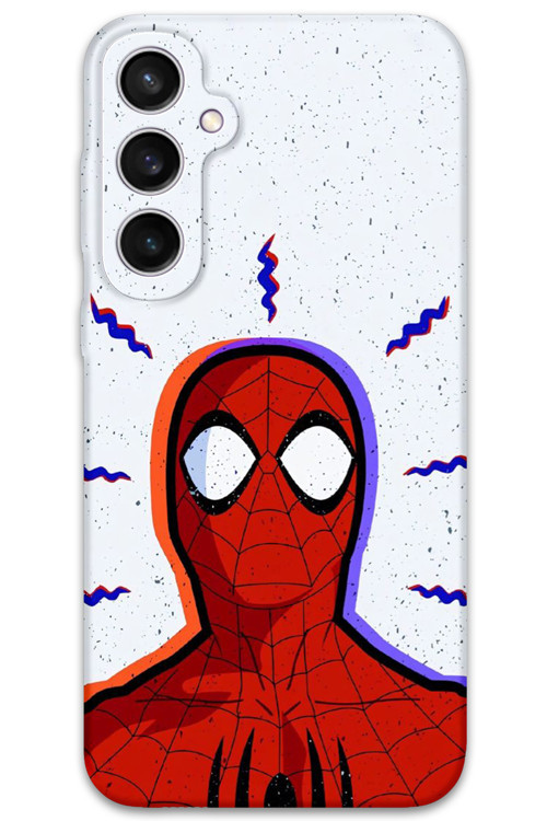 Galaxy S24 Plus Uyumlu Spiderman Desenli Telefon Kılıfı + Ekran Koruyucu - 5830