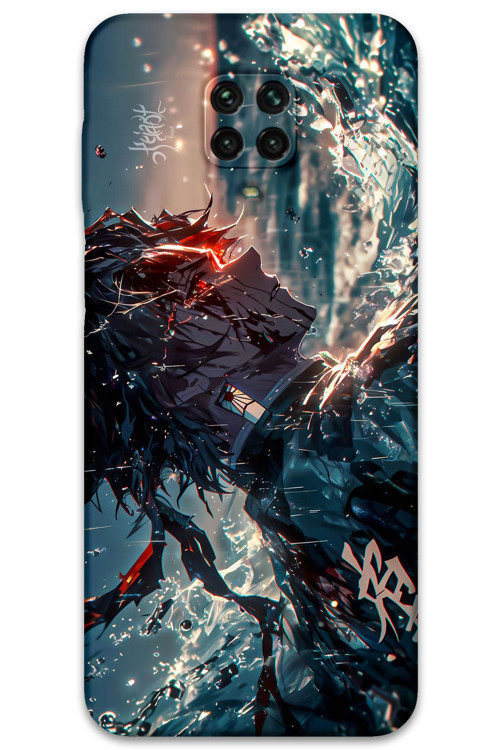 Xiaomi Redmi Note 9 Pro Uyumlu Anime Desenli Telefon Kılıfı + Ekran Koruyucu - 5749