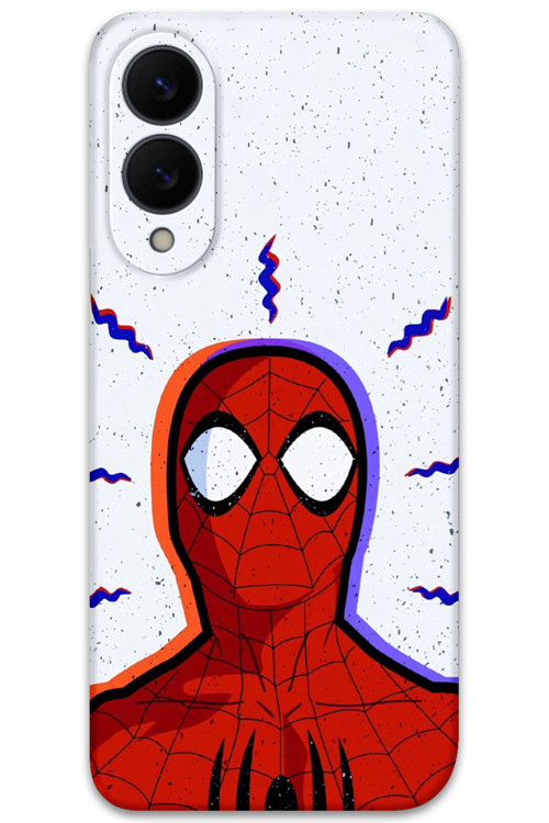 Galaxy S25 Edge Uyumlu Spiderman Desenli Telefon Kılıfı + Ekran Koruyucu - 5830