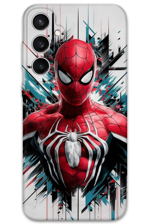 Galaxy S25 Plus Uyumlu Spiderman Desenli Telefon Kılıfı + Ekran Koruyucu - 5831