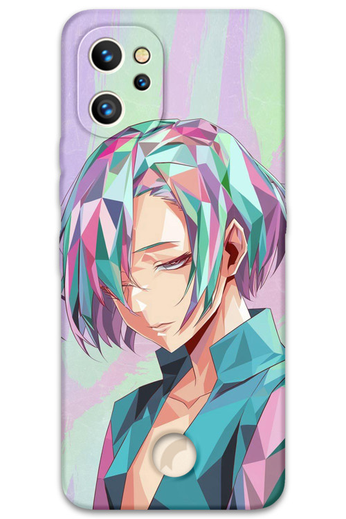 Reeder S19 Max Pro Uyumlu Anime Desenli Telefon Kılıfı + Ekran Koruyucu - 5743