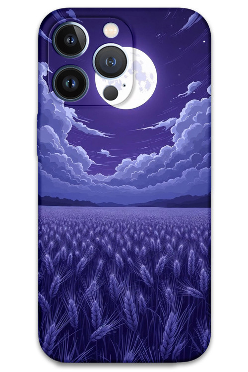 İphone 13 Pro Max Uyumlu Çiçek Desenli Telefon Kılıfı + Ekran Koruyucu - 5797