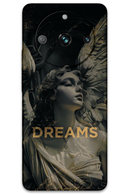 Realme 11 Pro Plus Uyumlu Retro Desenli Telefon Kılıfı + Ekran Koruyucu - 5832