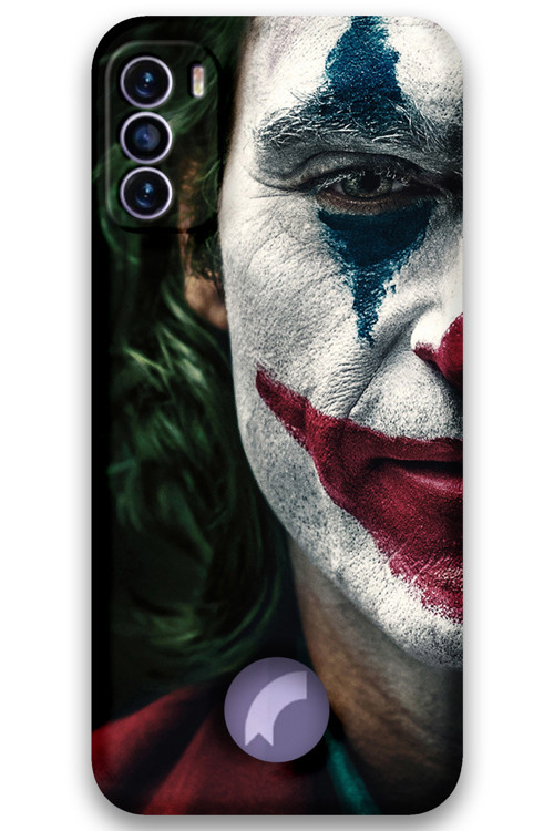 Reeder S19 Max Pro S Uyumlu Joker Desenli Telefon Kılıfı + Ekran Koruyucu - 5827
