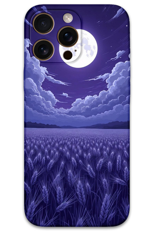 İphone 16 Pro Max Uyumlu Çiçek Desenli Telefon Kılıfı + Ekran Koruyucu - 5797