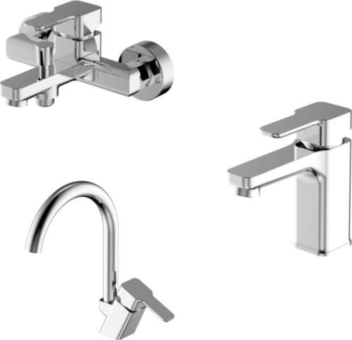 Goya 3'lü Set (banyo,eviye,lavabo Bataryası) 5 Yıl Garanti