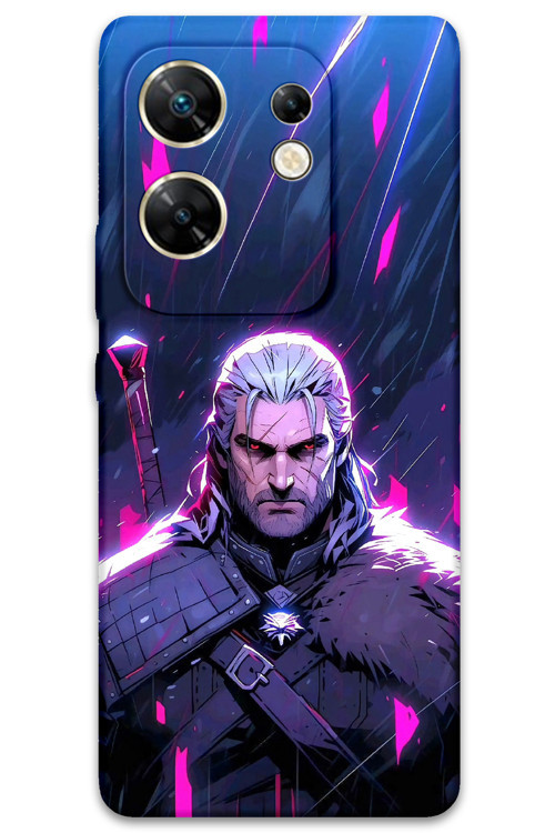 İnfinix Zero 30 4G Uyumlu Geralt Desenli Telefon Kılıfı - 5826