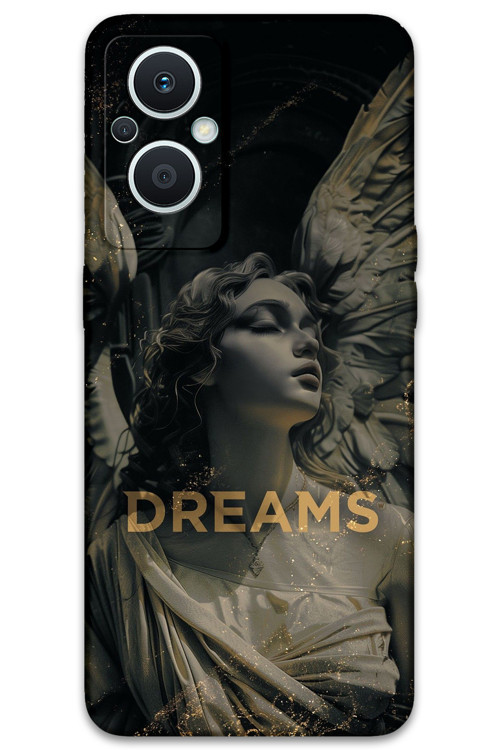 Oppo Reno 7 Lite Uyumlu Retro Desenli Telefon Kılıfı + Ekran Koruyucu - 5832