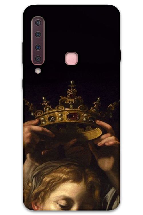 Galaxy A9 2018 Uyumlu Retro Desenli Telefon Kılıfı + Ekran Koruyucu - 5833