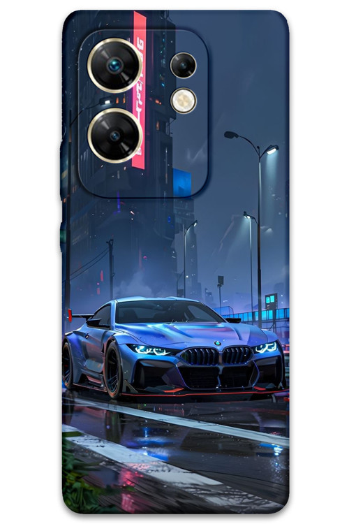 İnfinix Zero 30 4G Uyumlu Araba Desenli Telefon Kılıfı - 5767