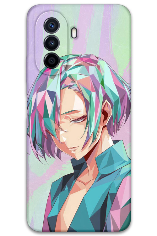 Huawei Nova Y70 Uyumlu Anime Desenli Telefon Kılıfı + Ekran Koruyucu - 5743