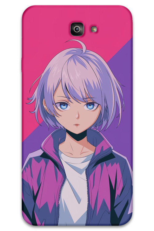 Galaxy J7 Prime Uyumlu Anime Desenli Telefon Kılıfı + Ekran Koruyucu - 5742