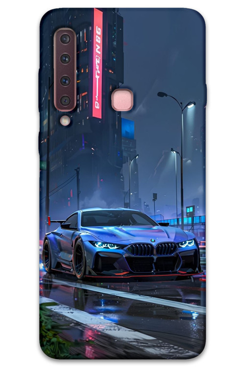 Galaxy A9 2018 Uyumlu Araba Desenli Telefon Kılıfı + Ekran Koruyucu - 5767