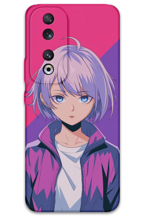 Huawei Honor 90 Uyumlu Anime Desenli Telefon Kılıfı + Ekran Koruyucu - 5742