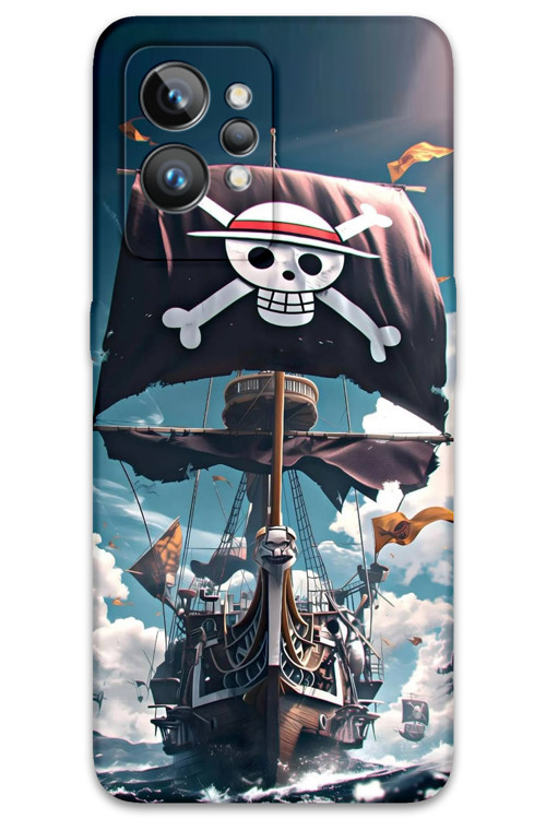 Realme Gt 2 Pro Uyumlu Anime Desenli Telefon Kılıfı + Ekran Koruyucu - 5752