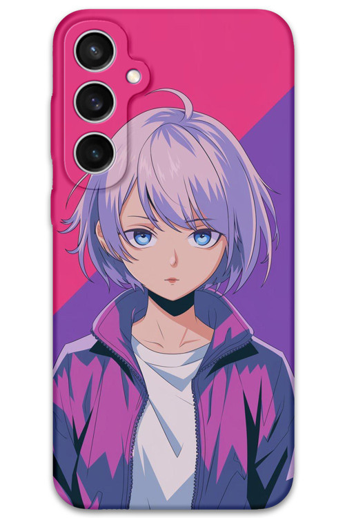 Galaxy S23 Plus Uyumlu Anime Desenli Telefon Kılıfı + Ekran Koruyucu - 5742
