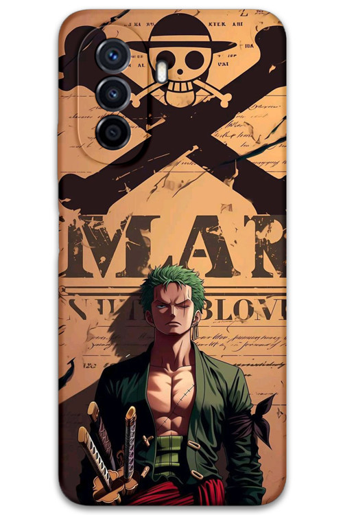 Huawei Nova Y70 Uyumlu Anime Desenli Telefon Kılıfı + Ekran Koruyucu - 5755