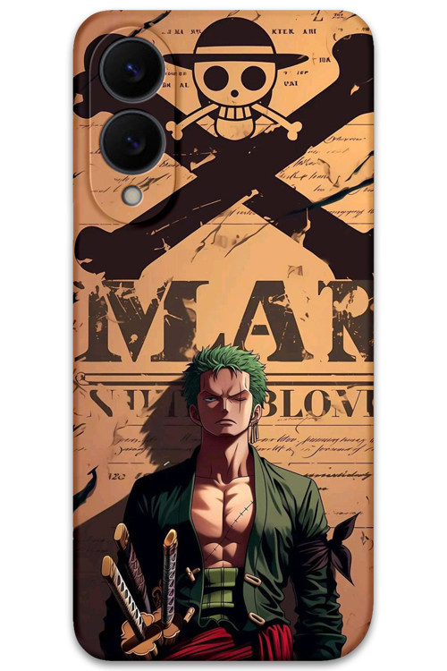 Galaxy S25 Edge Uyumlu Anime Desenli Telefon Kılıfı + Ekran Koruyucu - 5755