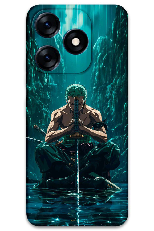 Tecno Spark 20C Uyumlu Anime Desenli Telefon Kılıfı + Ekran Koruyucu - 5757