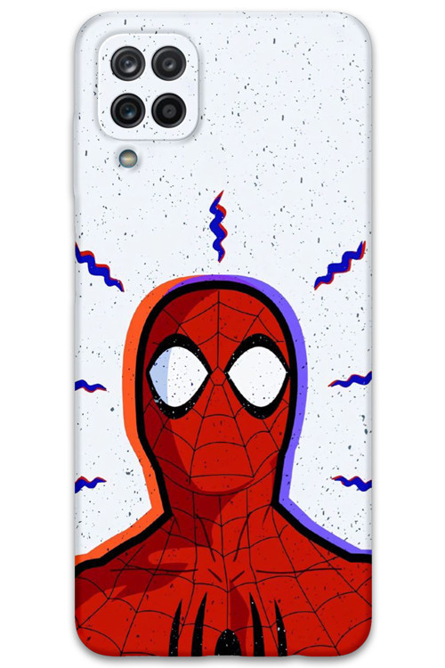 Galaxy M33 Uyumlu Spiderman Desenli Telefon Kılıfı + Ekran Koruyucu - 5830
