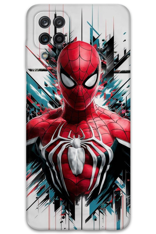 Galaxy M33 Uyumlu Spiderman Desenli Telefon Kılıfı + Ekran Koruyucu - 5831