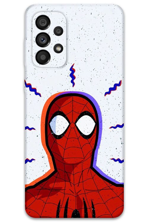 Galaxy A32 Uyumlu Spiderman Desenli Telefon Kılıfı + Ekran Koruyucu - 5830