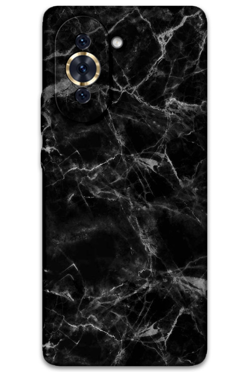 Huawei Nova 10 Uyumlu Mermer Desenli Telefon Kılıfı + Ekran Koruyucu - 5815