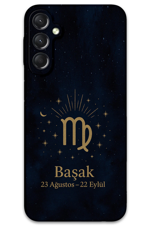 Galaxy A54 Uyumlu Başak Burcu Desenli Telefon Kılıfı + Ekran Koruyucu - 5773