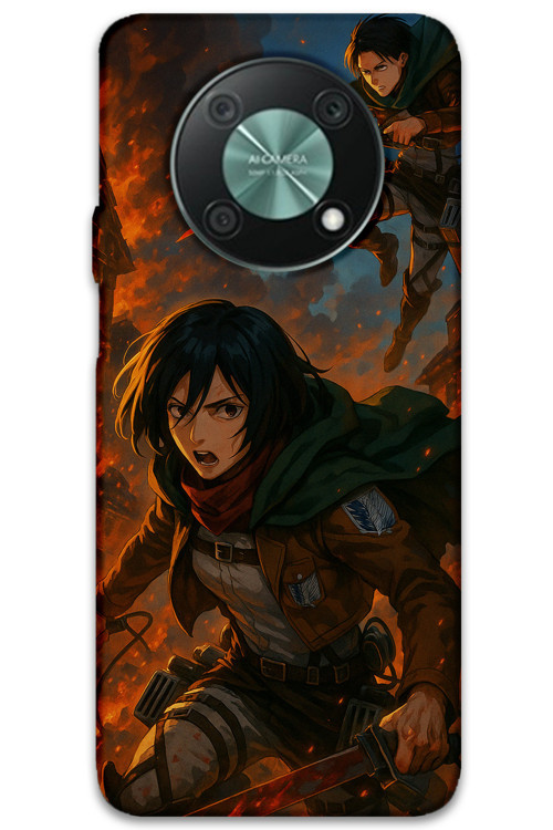Huawei Nova Y90 Uyumlu Anime Desenli Telefon Kılıfı + Ekran Koruyucu - 5744