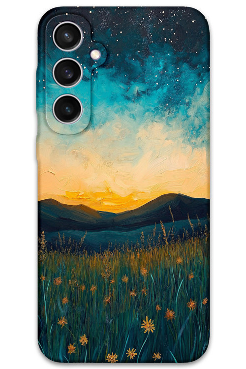 Galaxy S23 Plus Uyumlu Uzay Desenli Telefon Kılıfı + Ekran Koruyucu - 5871