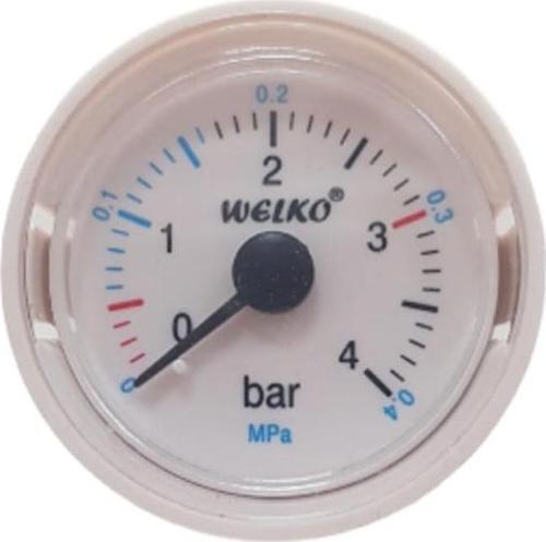 Q40X1 MT. 4 BAR SPİRAL MANOMETRE