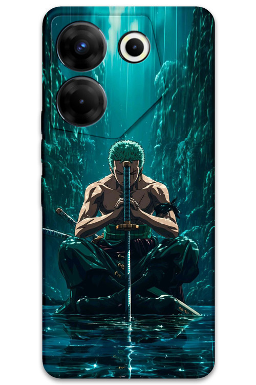 Tecno Camon 20 Uyumlu Anime Desenli Telefon Kılıfı + Ekran Koruyucu - 5757